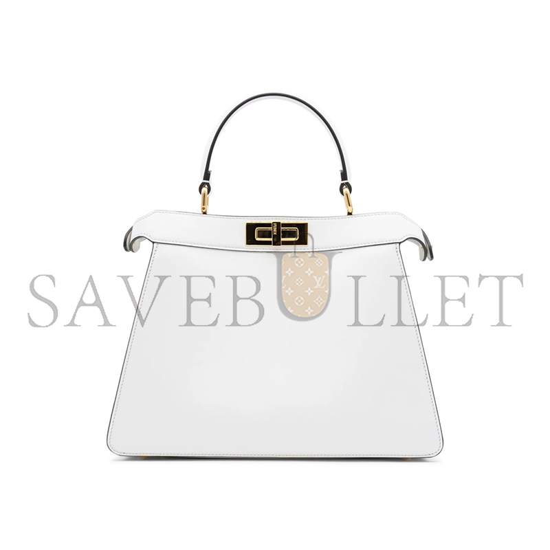 F**di peekaboo i see u leather top handle bag 8bn321amcxf0k7e (33.5*25.5*13cm)